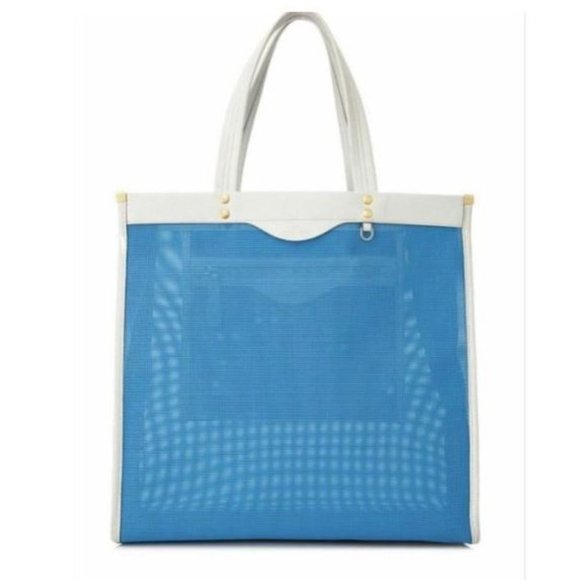 Anya Hindmarch Mesh Tote Bag Blue NWT! $495